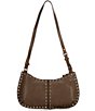 Dolce Vita Axelle Suede Studded Shoulder Bag - Image 2