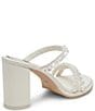 Color:Vanilla Pearl - Image 2 - Barrit Pearl Strap Slide Dress Sandals