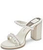 Color:Vanilla Pearl - Image 4 - Barrit Pearl Strap Slide Dress Sandals