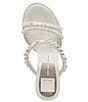 Color:Vanilla Pearl - Image 5 - Barrit Pearl Strap Slide Dress Sandals