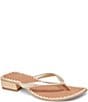 Dolce Vita Barty Leather Thong Sandals - Image 1