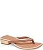 Dolce Vita Barty Leather Thong Sandals - Image 1