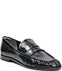 Dolce Vita Baxen Embossed Leather Pleated Loafers - Image 1