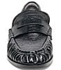 Dolce Vita Baxen Embossed Leather Pleated Loafers - Image 4