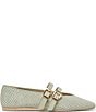Dolce Vita Baylee Perforated Suede Mary Jane Ballet Flats, Color:Jade - Image 2