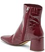 Dolce Vita Bayra Crinkle Patent Leather Block Heel Booties - Image 4