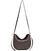 Dolce Vita Bennett Raffia Slouchy Foldover Crossbody Bag - Image 1