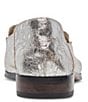 Color:Silver Distressed Leather - Image 2 - Beny Distressed Leather Slip On Flats