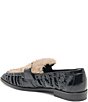 Dolce Vita Bonie Plush Leather Faux Fur Loafers - Image 3