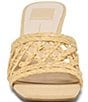 Dolce Vita Bowen Raffia Woven Slide Dress Sandals - Image 4