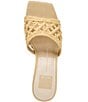 Dolce Vita Bowen Raffia Woven Slide Dress Sandals - Image 5