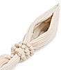 Dolce Vita Carey-B Pleated Bead Wristlet, Color:Ivory - Image 2