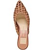 Dolce Vita Cleo Loop Raffia Kitten Heel Mules - Image 5