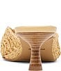 Dolce Vita Cleo Loop Raffia Kitten Heel Mules - Image 2