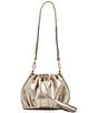 Dolce Vita Cobie Metallic Bucket Bag, Color:Platinum - Image 1