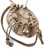 Dolce Vita Cobie Metallic Bucket Bag, Color:Platinum - Image 4