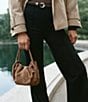 Dolce Vita Cocoa Suede Slouchy Crossbody Bag - Image 5