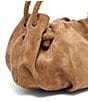 Dolce Vita Cocoa Suede Slouchy Crossbody Bag - Image 4