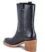 Color:Black Leather - Image 3 - Colete Leather Boots