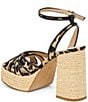 Dolce Vita Danila Leopard Print Ankle Strap Block Heel Platform Sandals - Image 3