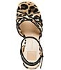 Dolce Vita Danila Leopard Print Ankle Strap Block Heel Platform Sandals - Image 5