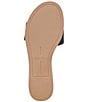 Color:Black Leather - Image 6 - Danna Leather Buckle Detail Sandals