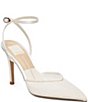 Dolce Vita Elara Lace Ankle Wrap Stiletto Pumps - Image 1