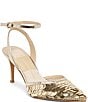 Dolce Vita Elizza Confetti Sequin Ankle Strap Pumps - Image 1