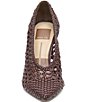Dolce Vita Emani Woven Leather Pumps - Image 4