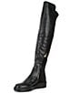 Color:Black Leather - Image 4 - Ember Leather Over-the-Knee Boots