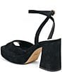 Dolce Vita Felica Suede Ankle Strap Platform Dress Sandals - Image 3
