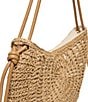 Dolce Vita Freya Woven Straw Shoulder Bag - Image 4
