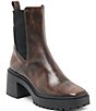 Dolce Vita Grizly H2O Distressed Leather Lug Sole Booties - Image 1
