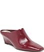 Dolce Vita Hilah Leather Wedge Mules - Image 1