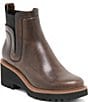 Dolce Vita Huey Distressed Leather Lug Sole Booties - Image 1