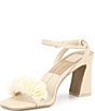 Color:Ivory Leather - Image 4 - Iesha Ruffle Leather Dress Sandals