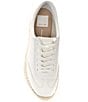 Color:White Leather - Image 5 - Jaja Leather Espadrille Sneakers