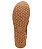 Color:Pecan Suede - Image 6 - Jhenee Perforated Suede Chain Detail Platform Loafers