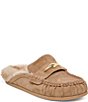 Dolce Vita Jodero Plush Suede Metallic Hardware Mules - Image 1