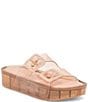 Dolce Vita JulioX Platform Vinyl Slide Sandals - Image 1