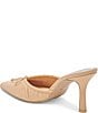 Color:French Vanilla Leather - Image 3 - Kairi Leather Bow Mules