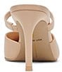 Color:French Vanilla Crinkle Patent - Image 2 - Kanika Leather Pointed Toe Mules