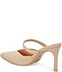 Color:French Vanilla Crinkle Patent - Image 3 - Kanika Leather Pointed Toe Mules