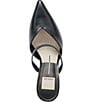 Color:Midnight Crinkle Patent - Image 5 - Kanika Leather Pointed Toe Mules