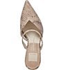 Color:Sand Embossed Leather - Image 5 - Kanika Snake Embossed Leather Dress Mules