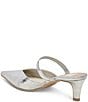 Color:Silver Distressed Leather - Image 3 - Kanika Metallic Leather Dress Mules