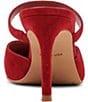 Color:Crimson Suede - Image 2 - Kanika Suede Dress Mules