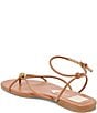 Dolce Vita Kenley Leather Strappy Metallic Hardware Ankle Strap Sandals - Image 5