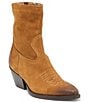 Dolce Vita Klyde Suede Western Booties - Image 1