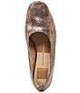Dolce Vita Kory Snake Embossed Leather Ballet Flats - Image 5